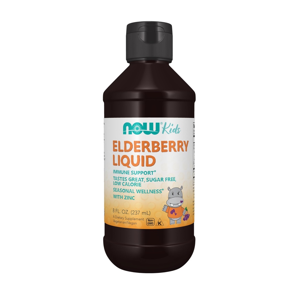 NOW Supplementi, Samburo Liquido per Bambini con Zinco e Astragalo, Supporto Immune*, 8 once, imballaggio può variare
