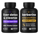 NutraChamps Liver Cleanse & Detox Capsules & Berberine