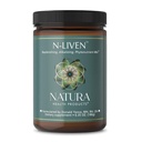 Natura Health Products N-liven Supplement - Organic Superfood Greens Powder Drink - Compreso Spirulina & Chlorophyll - Premier Blend of Barley Grass, Kale, Spinach, Goji Berry, Raspberry (180 Grammi)