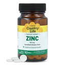 Country Life Target-Mins Zinc 50 mg 90 compresse - Integratori di zinco per la salute immunitaria - Zinc 50mg - Supporto zinco