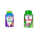 Vitafusion Fiber Well + Probiotics Gummies per gli adulti 60 Conteggio Vitamina B12 Gomma Vitamine per il Metabolismo Energetico Supporto 90 Conte