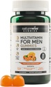 NatureWise Multivitamin per gli uomini, Gummies Peach Mango Flavor, per la salute immunitaria con minerali e vitamina A, C, D, E, B6 e B12, Vegetariano, Soy-Free, Non-OGM, 60 Conte[1-Month Supply]