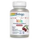 SOLARAY Bambini Vitamine & Minerali Multivitamina completa per bambini Grande Ciliegia Nera Flavor (076280047974) (60 Mastica, 30 Serv)