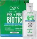 Manna Vitamine Evolute Liposomali Prebiotici + Probiotici Packets – 40 miliardi di CFU, 8 Strains – Gut, Digestivo, Supporto Immune – Alto assorbimento, Shelf-Stable, Supplemento giornaliero, 30 Serve singole