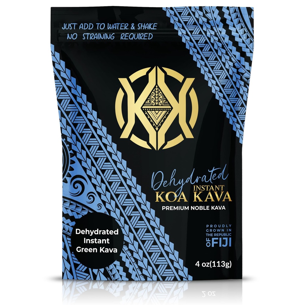 Kava istantaneo disidratato - polvere di radice di Fijian Kava disidratata al 100%, 4 oz (113g)