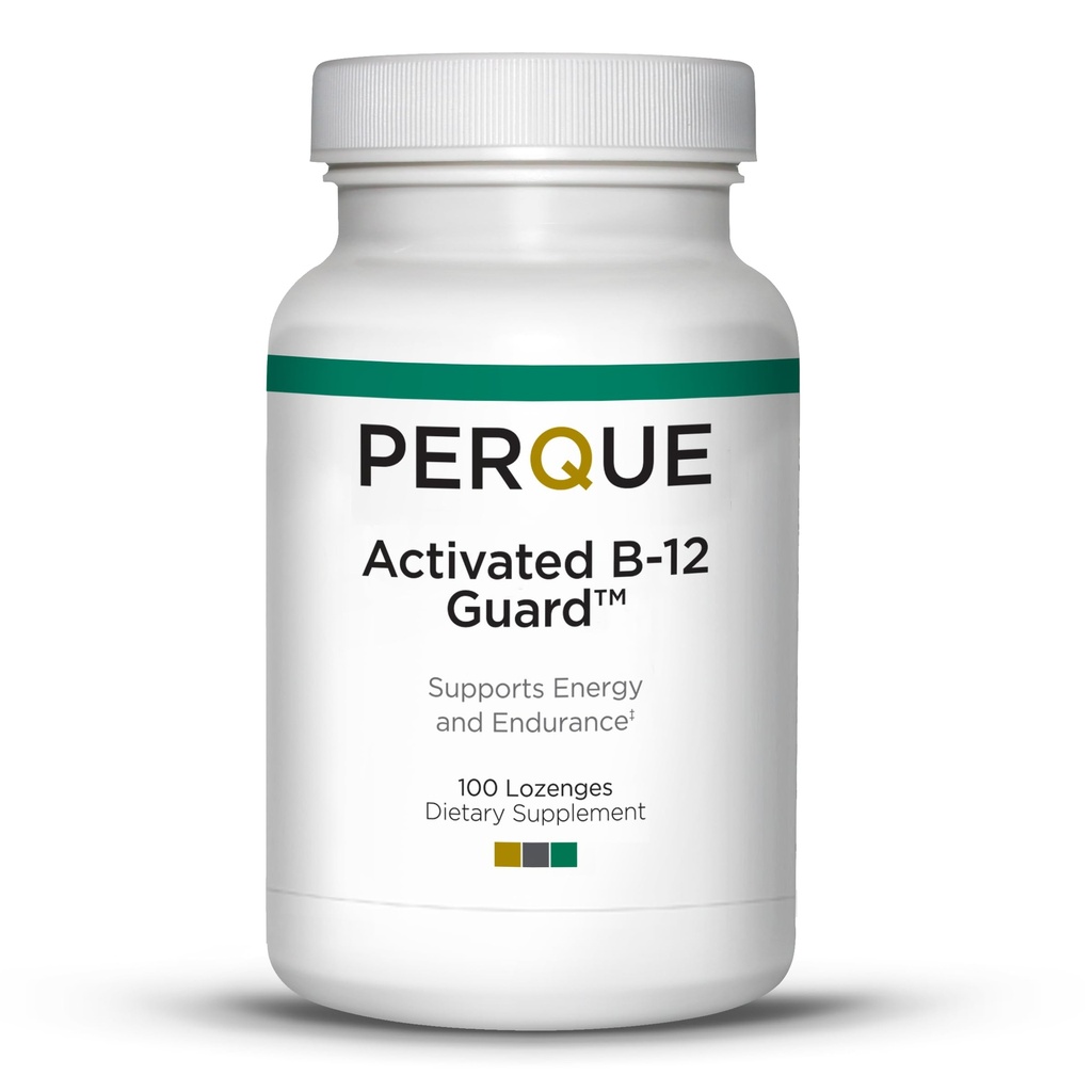 Perque attivato B-12 Guardia (2000 mcg, 100 lozenges)