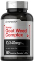Horbäach Horny Goat Weed Complex | 180 Capsule | Vegetariano, Non OGM e Gluten Formula gratuita con Tribulus, Maca, Yohimbe e L-Arginina