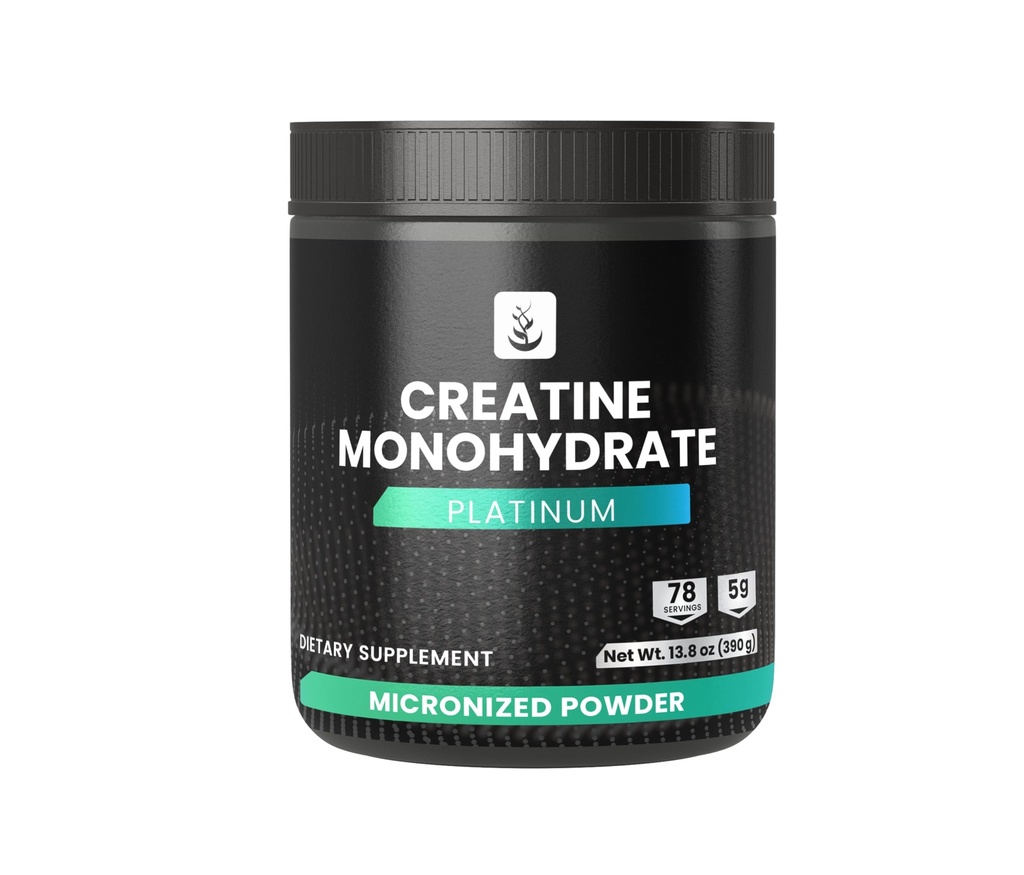 PURE ORIGINAL INGREDIENTI Creatina Monoidrato Polvere, 13.8 oz, Integratore alimentare, Micronized