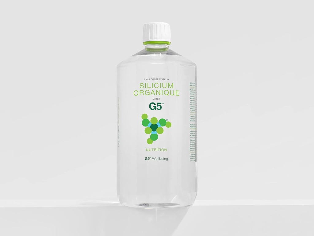G5 Organic Silicon Liquid Novel Integratore alimentare 4 X 1L