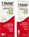 MediNatura T-Relief Arnica +12 Rilievi di dolore naturale 100ct Tablets T-Rilievo di dolore naturale Arnica +12 4oz Crema Bundle