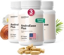 Nourished AndroEase Plus - Integratore di equilibrio naturale per le donne - Formula vegana con Zinc & Saw Palmetto - 180 Capsule per il benessere quotidiano & Vitality - Made in Italy
