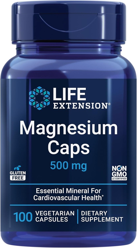 Estensione della vita Super Vitamina E 268mg Brain Cuore Immune Salute Magnesio 500mg Cuore Bones Metabolismo Capsule Bundle