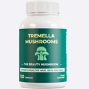 Estratto di funghi Tremella capsule 1000mg | Funghi di neve (Tremella fuciformis) supplemento per pelle, capelli, unghie, giunti sani, salute del cervello, immunità | 120 capsule vegane, non OGM