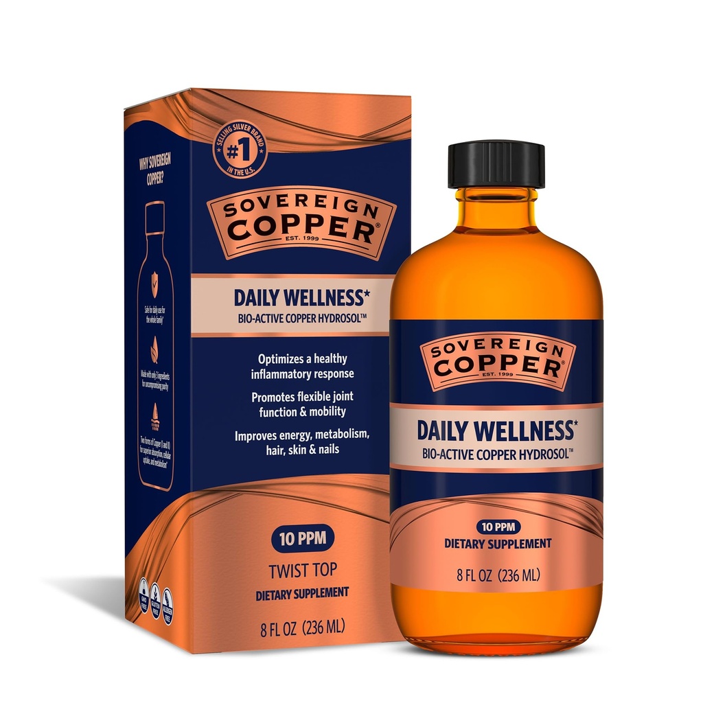 Sovrano Rame Bio-Active Copper Hydrosol, 8oz