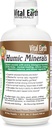 Minerali di Terra Vitali Minerali Humici – Supplemento di Acido Fulvico con 70+ Minerali di Trace, Elettroliti per Recupero & Balance, 32 Oz + 1 Oz Cup
