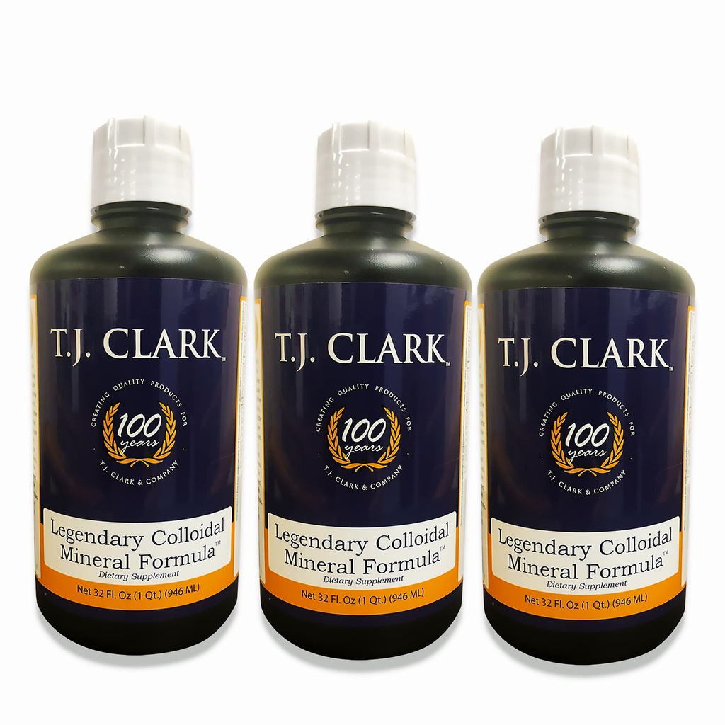 T.J. Clark Legendary Colloidal Mineral Formula 32 fl. oz. (3 Pack) di T.J. Clark