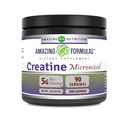 Incredibile formulas Micronized Creatine Monohydrate Powder Supplement | 5000 mg Per Serving | Ideal Pre & Post Workout Supplement | Made in USA (1 LB, Unflavored)