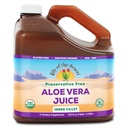 Giglio del Deserto Aloe Vera Juice - Organico, Conservativo-Free Fillet Aloe Vera Bere con Natural Digestive Enzymes per Gut Health, Stomach Relief, Benessere, Pelle di Glowing, 128 Fl Oz