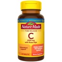 Natura fatta vitamina C 1000 mg con Rose Hips, Supplemento dietetico per il supporto immunitario, 60 compresse rilascio di tempo, alimentazione di 60 giorni