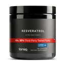 Toniiq Ultra High Purity Resveratrol Capsule - 98% Trans-Resveratrolo - Altamente purificato e Biodisponibile - 180 Caps Reservatrol Supplement