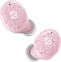 Posteriore Bay Audio Tempo 30 Wireless Earbuds for Small Ears - Suono vincitore del premio, Auricolari Bluetooth a prova di sudore, Comodi auricolari per le donne, Auricolari rosa Piccoli canali dell'orecchio, Cuffie a batteria lunghe