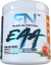 RUCK NUTRITION EAA | Hydration, Energy e Recovery Supplement | Aminoacidi essenziali a spettro completo + BCAA (30 Serve, Georgia Peach)