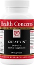 Great Yin – Menopause Relief Supplement – Hot Flash Support – Night Sweats & Deficiency Heat – Formula di erbe tradizionale cinese per la salute e l'equilibrio ormonale delle donne – 90 capsule