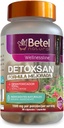Betel Natural Detoxsan Capsule Total Detox Cleanse Liver sano e Colon - 1500 mg per Serving
