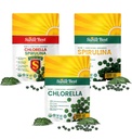 Sunlit Best Ultimate Chlorella & Spirulina Bundle | Super Greens Integratori per il supporto immunitario, Gut Health, Mood & Energy