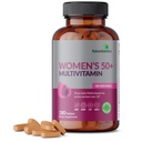 Futurebiotici 50+ Multivitaminico Una volta Multivitaminico Giornaliero per Donne Attive Oltre 50, Non OGM, 180 compresse