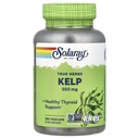 Solaray Kelp 550 mg con acido folico per la funzione tiroide sana, supporto energetico e metabolico | Non-GMO | 180 VegCaps