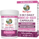 MaryRuth Organics 3-in-1 Daily Health 40+ Probiotics for Women | Clinically Tested | Integratore di estrogeni per le donne | 50 miliardi di CFU | Allergene Free | 30 ct