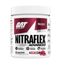 GAT SPORT Nitraflex Advanced Pre-Workout Powder, aumenta il flusso sanguigno, aumenta la resistenza e l'energia, migliora le prestazioni di esercizio (Black Cherry, 30 Servings)