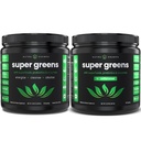 NutraChamps Super Greens Berry & Super Greens Unflavored Bundle - 2 mesi di fornitura