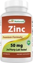 Migliori naturali zinco supplemento come zinco Gluconate 50mg 240 compresse - Supporto immunitario