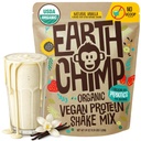 TerraChimp Organic Vegan Protein Powder - con Probiotici - Non OGM, Dairy Free, Non Whey, Plant Based Protein Powder per Donne e Uomini, Gluten Free - 52 Servings 64 Oz (Vanilla) No Scoop
