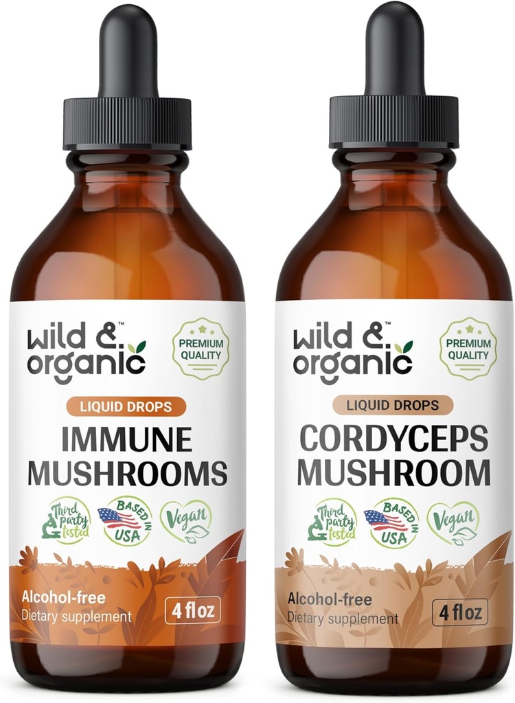 Tincture 4 fl oz & Cordyceps Tincture 4 fl oz
