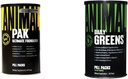 Animal Pak - Conveniente All-in-One Vitamin & Supplement Pack - Zinc & Greens Pak - Chlorophyll