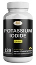 Potassium Iodide130 mg - KI Tablets- Potassium130 mg - USA Made Potassium Iodine Pills YODO Naciente, Yoduro de potasio - 120 compresse
