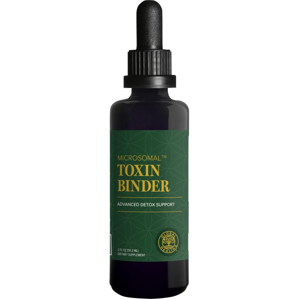 Global Healing Center - MicroSomal Toxin Binder - Supporto Detox - 2 Fl Oz