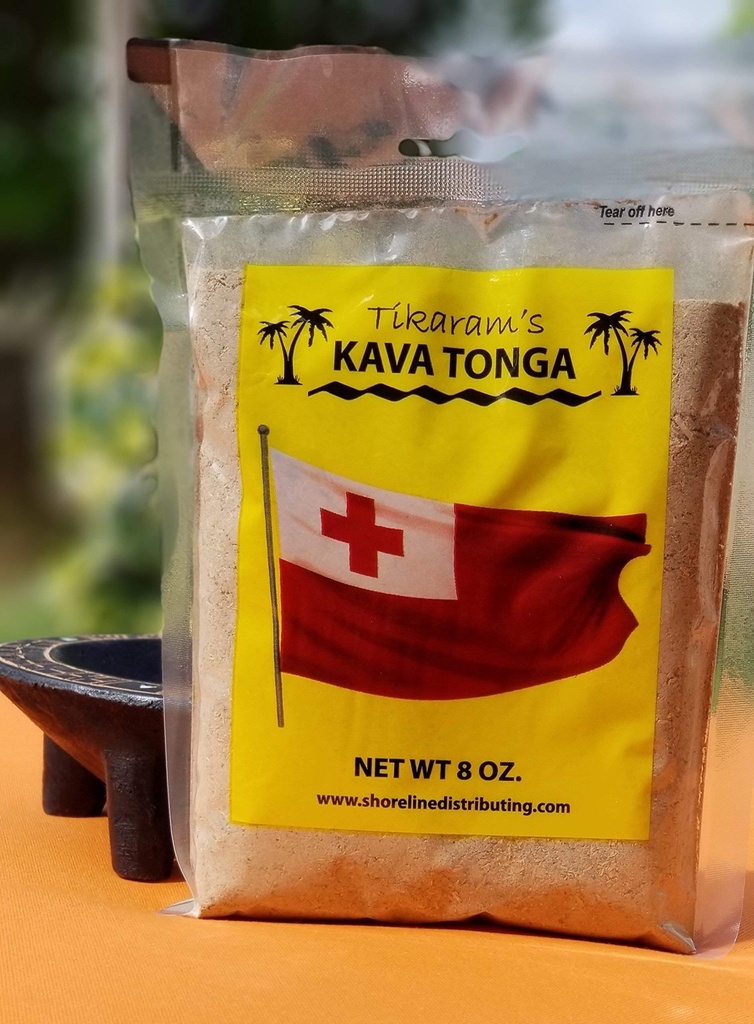Kava Kava - Premium Kava Tonga 1/2 Pound (8oz) - Mercato Fiji Commercio all'ingrosso