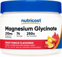 Polvere di glicinato di magnesio di Nutricost (Punto di prua, 250 grammi)