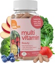 Zahler Multivitamin Beauty, Daily Multivitamin +Skin Hair and Nails Support, per donne e uomini con ferro, Kosher certificato, 60 capsule