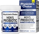 Probiotici Scelta del medico per gli uomini - 70 miliardi di CFU - 8 Strains - Selenio & Prebiotici - Supporta la salute digestiva, Microbiome, Colon, & Immune Health - Probiotico avanzato degli uomini - 15ct Sample Size