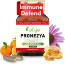Integratore di supporto del sistema immunitario - Miscela naturale di Propolis, Jelly reale, Echinacea & vitamina C - Migliora la salute pianta-basato 90 capsule (Pack of 1)