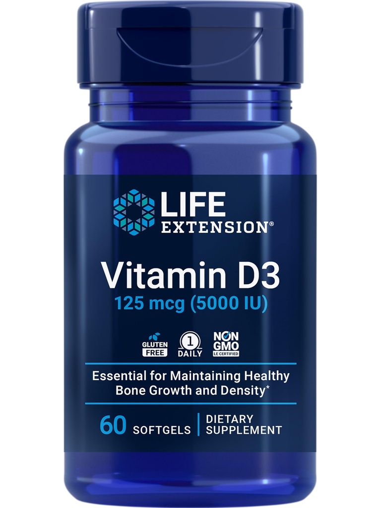 Estensione della vita 268mg Super Vitamina E & 5000IU Vitamin D3 - Cuore, cervello e supporto immunitario