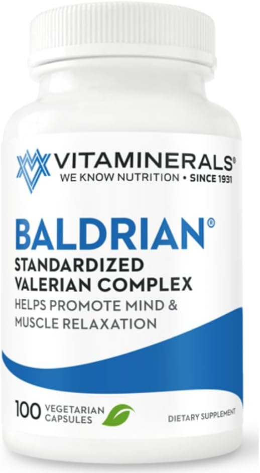 Vitamine 33 Baldrian® Originale Natural Relaxing Support Standardized Valerian (100)