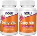 NOW Supplementi, Daily VitsTM, Una Tablet Quotidiano con Lutein & Lycopene, 100 compresse (Pack of 2)