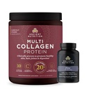 Antica nutrizione capsule di zinco, 30 conte + polvere di proteine multi collagene, non aromatizzata, 40 porzioni
