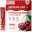 Imballaggio della polvere dell'elettrolita senza zucchero di Venture Pal - Liquid Daily IV miscela di bevanda per l'idratazione rapida e il recupero del partito | 5 vitamine & 7 elettroliti| Keto Friendly | Non OGM | Vegan certificato | 16 Sticks